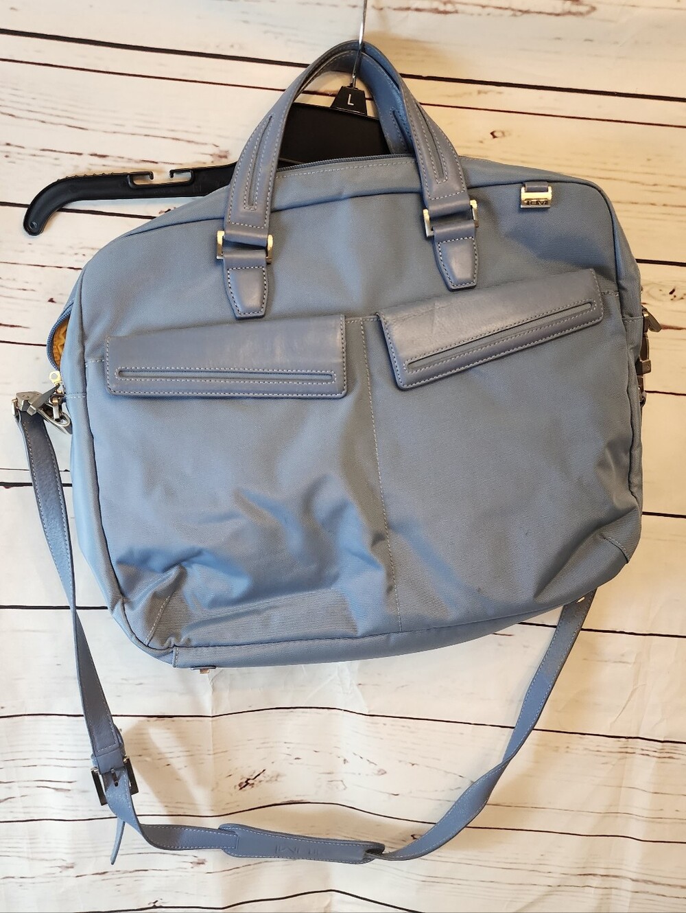 Tumi Computer Bag Ladies Blue
